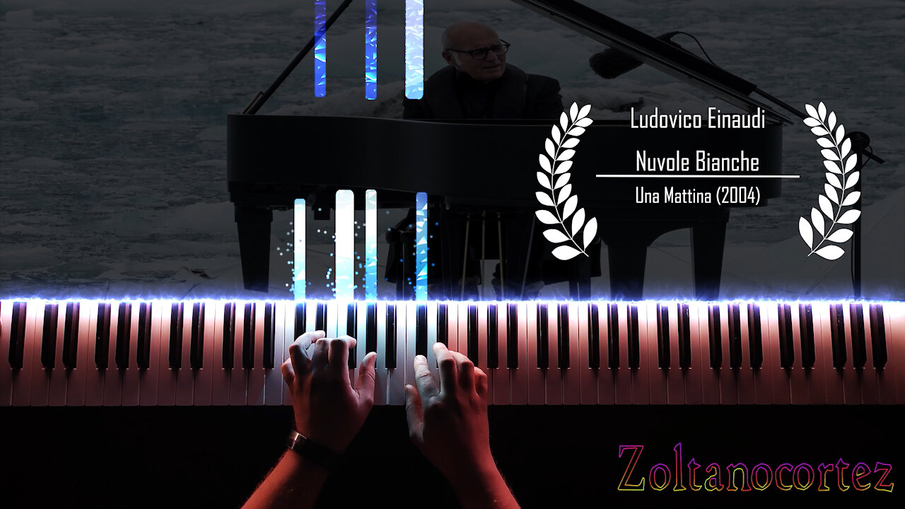 Nuvole Bianche by Ludovico Einaudi (visualized cover)