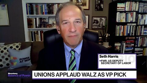 Seth Harris on Harris, Walz Pro-Labor Support