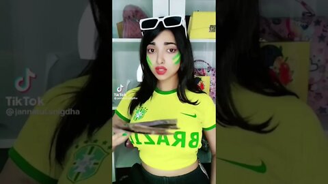 Brazilian Pompom tiktoker 🐸👀🤣🤣 #shorts #youtubeshorts #brazil #fifaworldcup2022