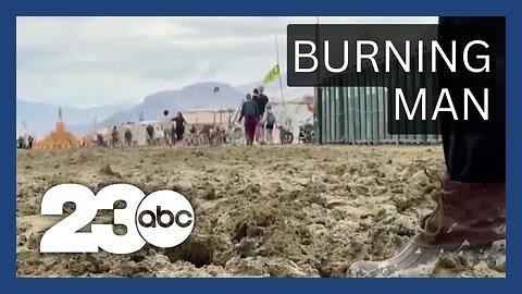 Thousands leave Burning Man festival after rain