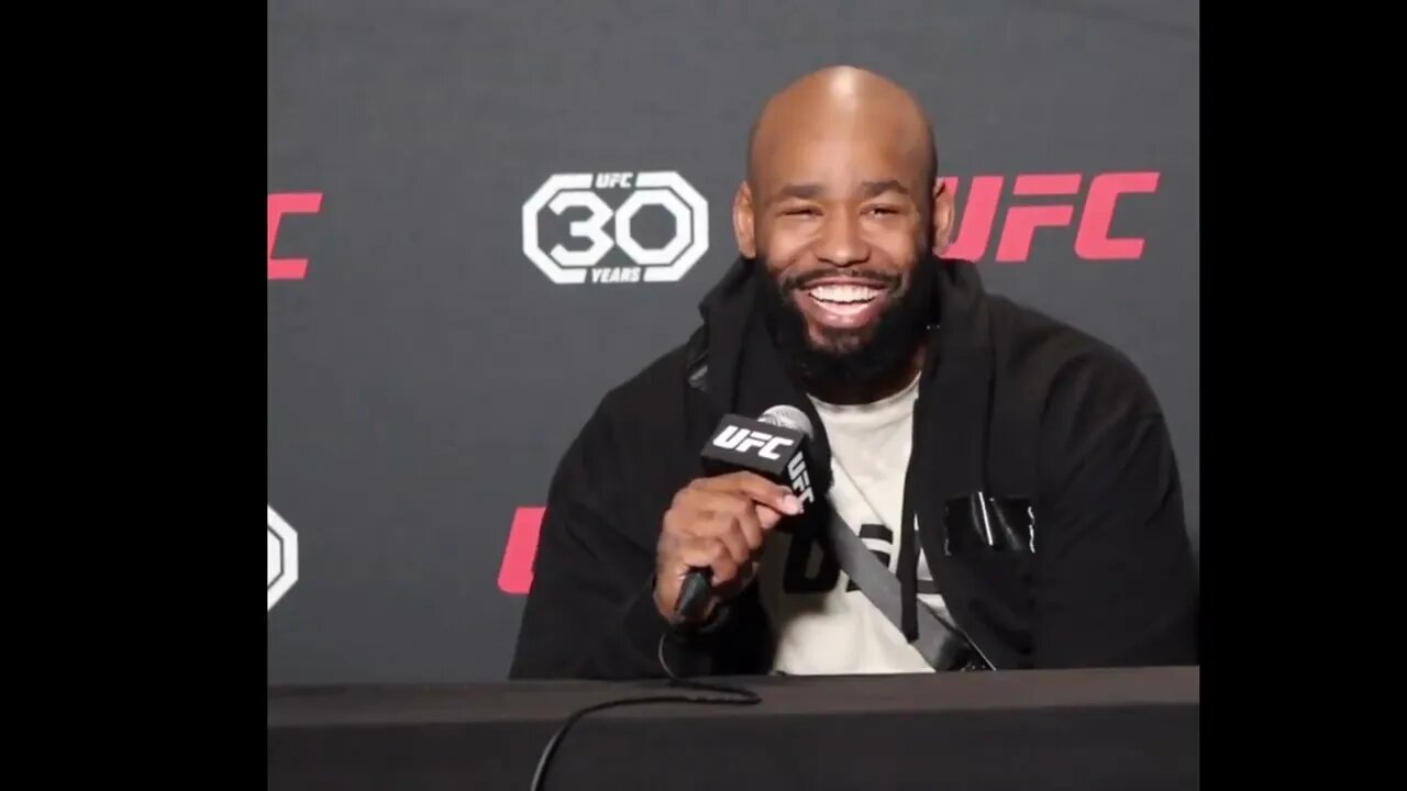 About teammate Jon Jones, Don'Tale Mayes said, "Motherf****r is strong, I'll say it."UFCVegas70