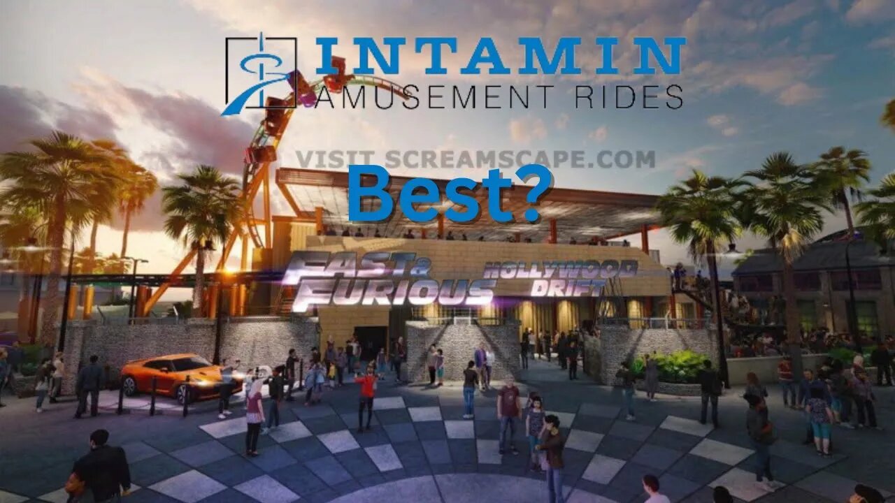 Could Fast and Furious Hollywood Drift become Intamin's Best Coaster?