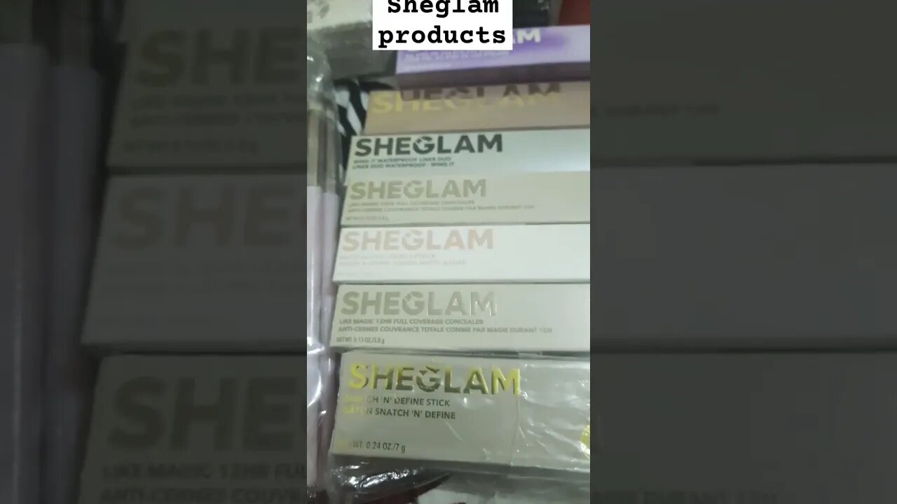 #sheglam #sheglammakeup #sheinhaul #makeup #unboxing #gift