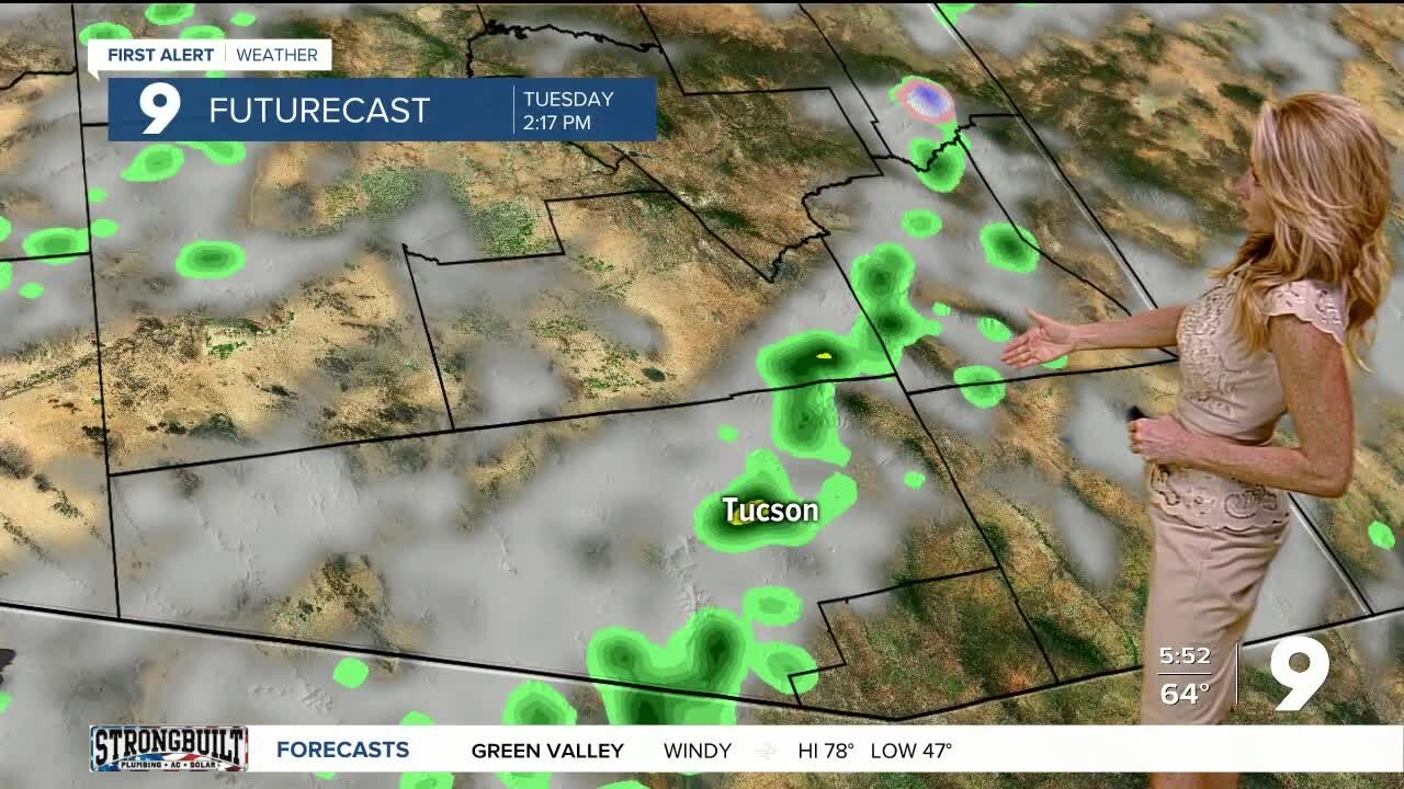 Strong winds, rain chances, and cooler air