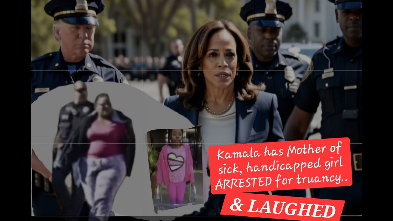 Kamala has Mom of sick girl in hospital AREESTED for Truancy