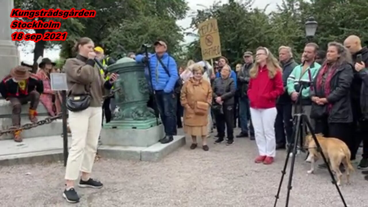 World Wide Demonstration Stockholm 18 Sep 2021