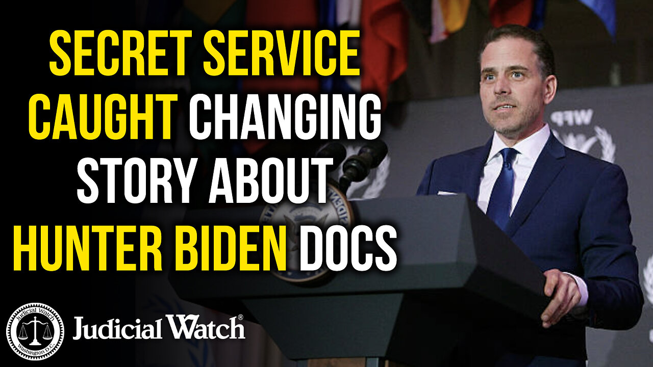 Secret Service CAUGHT Changing Story About Hunter Biden Documents!