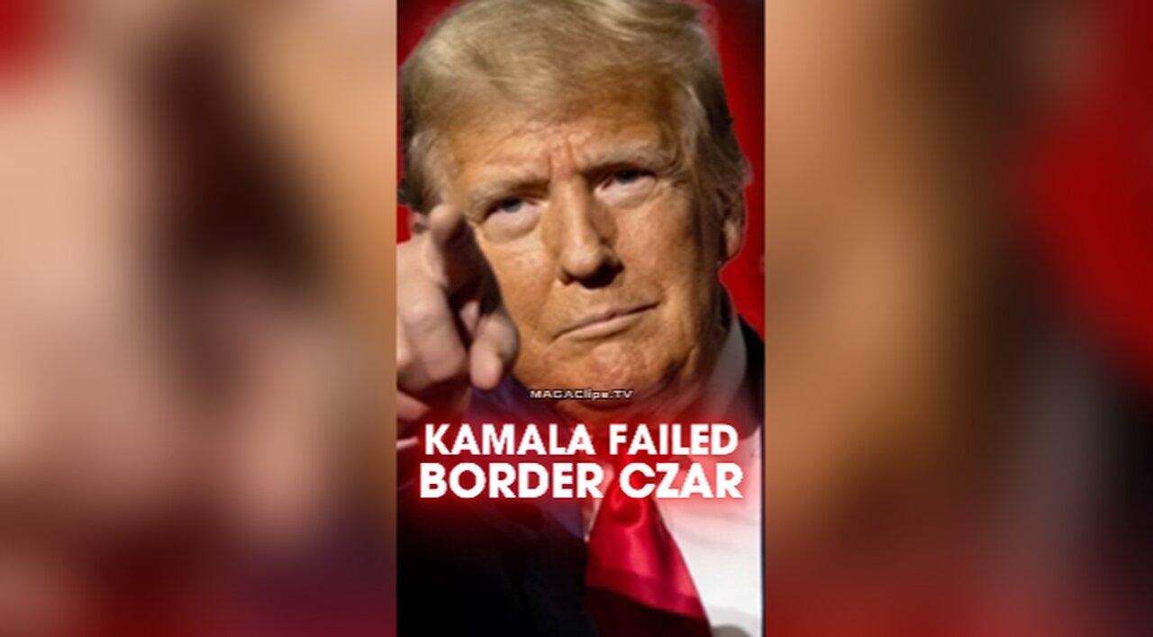 Trump & Elon Musk: Kamala is America's Failed Border Czar - 8/12/24