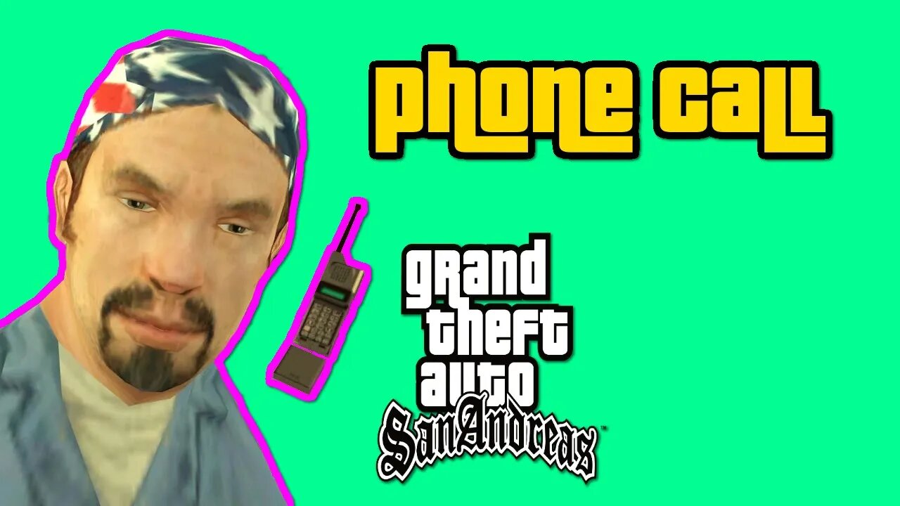 Grand Theft Auto: San Andreas - Jethro Phone Call [Street Racing Missions Unlock]