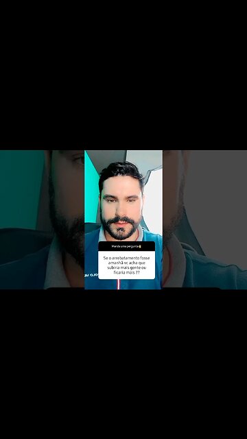 Se o arrebatamento fosse amanhã subiria mais ou ficaria mais gente? #shortsvideo