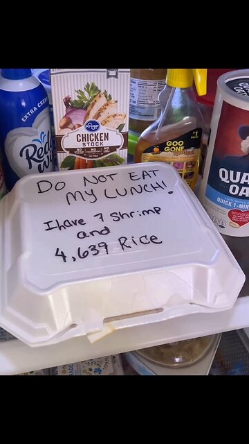 DO NOT EAT MY LUNCH!