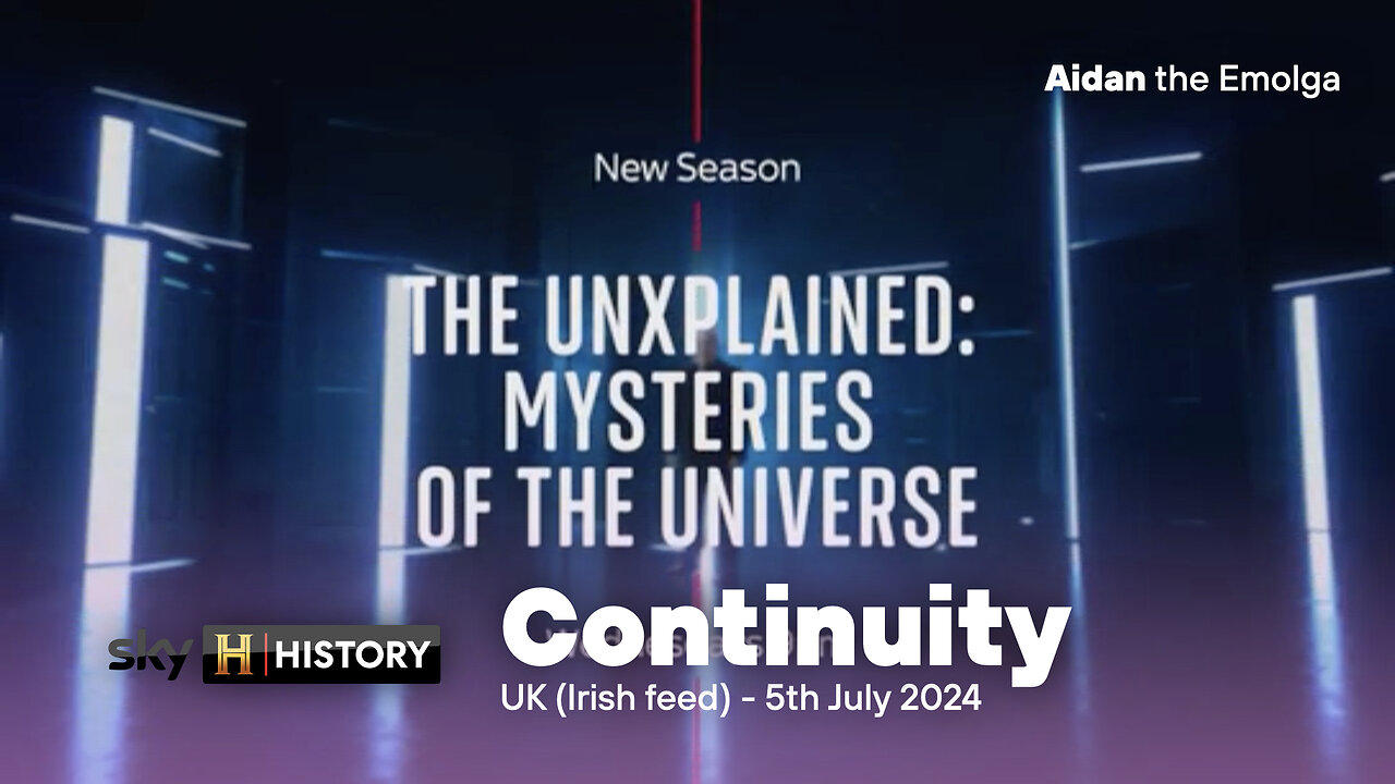 Sky History | UK (Irish feed) | Continuity [5th July 2024]