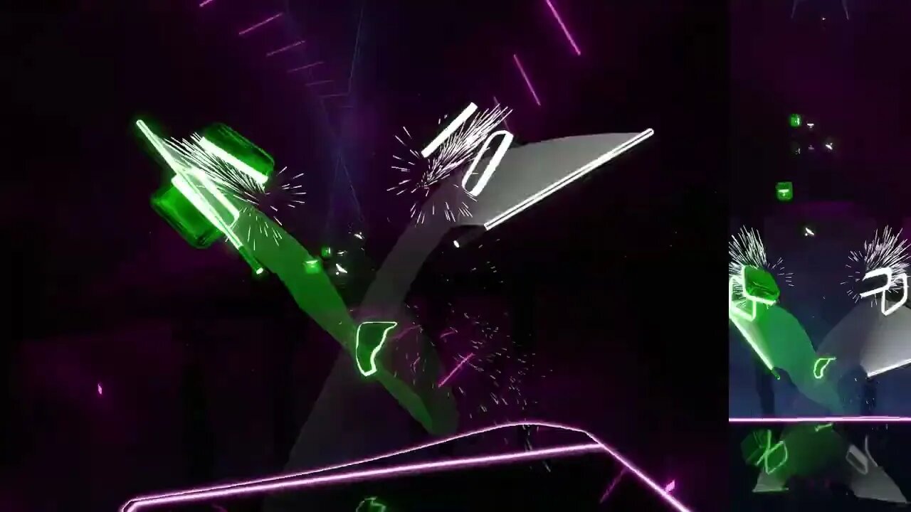 (beat saber) nanobii - rainbow road [mapper: nolanimations]