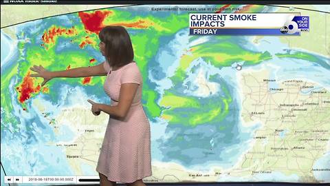 Scattered storms Friday keep fire danger critically high