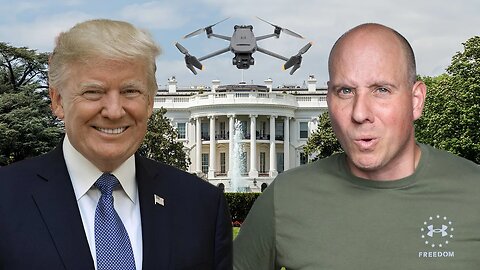 TRUMP CRASHED MY DRONE