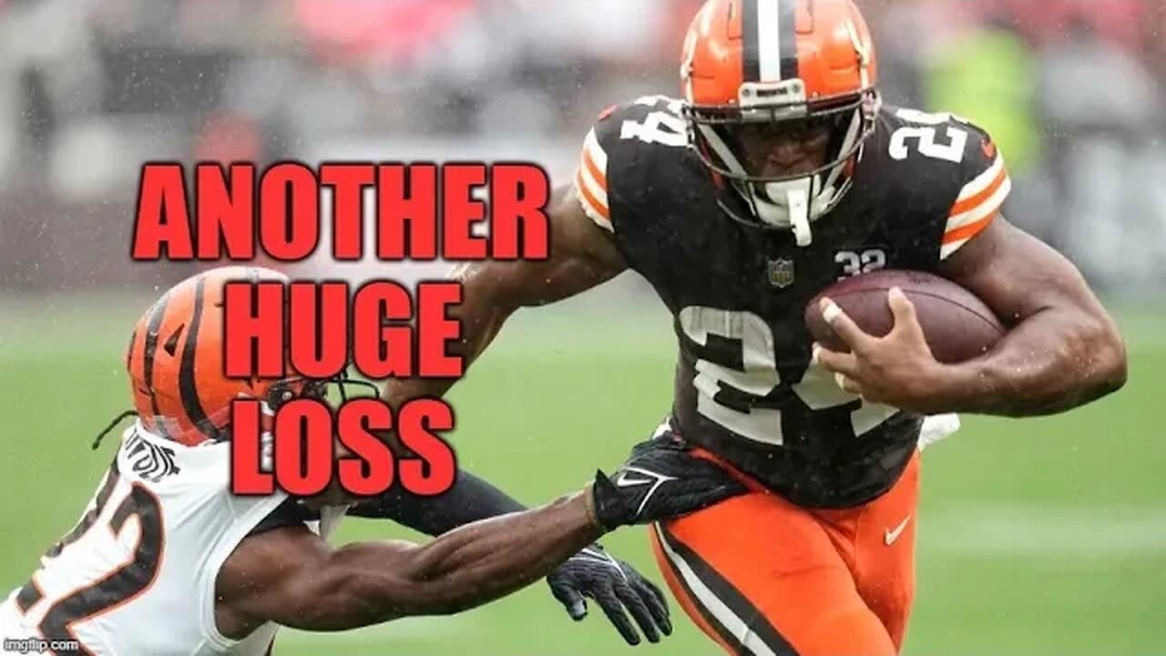 Cleveland Brown Fear Nick Chubb's Season Is OVER - Early Report of Multiple Tears In Knee