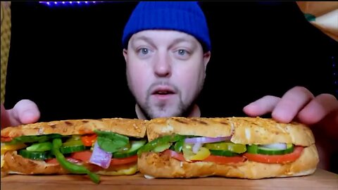 EATING SUBWAY LIVESTREAM