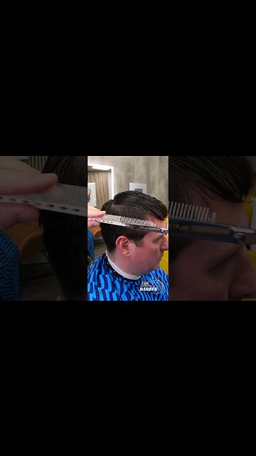 How to Scissorcut Men’s Hair #asmr #scissorcut #barber #cuttinghair #asmrhaircut