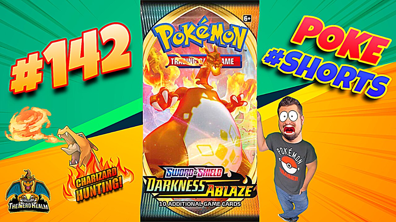 Poke #Shorts #142 | Darkness Ablaze | Charizard Hunting | Pokemon Cards Opening