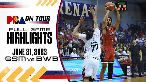 Brgy. Ginebra vs. Blackwater highlights | 2023 PBA on Tour - Jun. 21, 2023