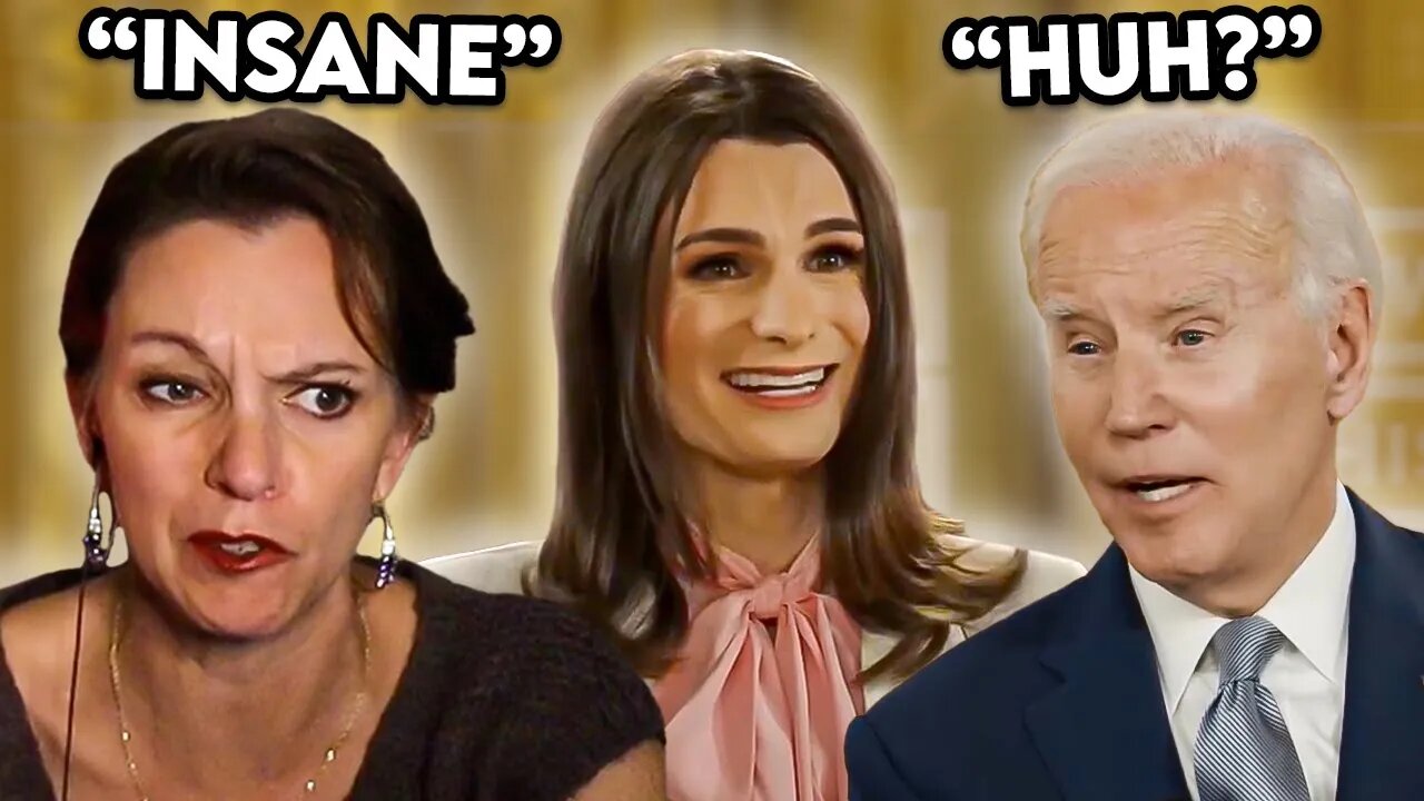 Mom REACTS To Trans Woman INTERVIEWING Joe Biden