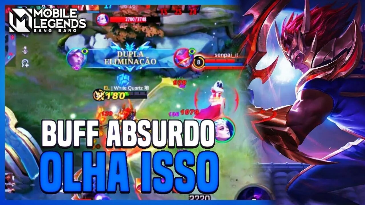 O BUFF MAIS ABSURDO DE TODO O PATCH | MLBB