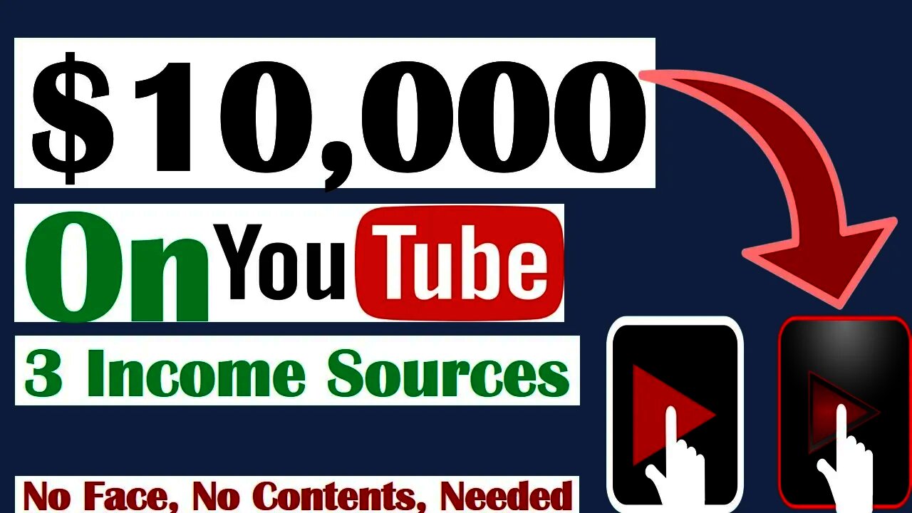 Make $10000 Per Month On Youtube Uploading Simple Videos, Earn Money On Youtube 2020