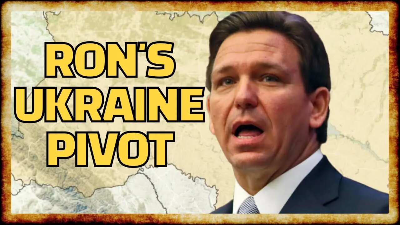 Neocons TURN ON DeSantis After He Adjusts Ukraine Position