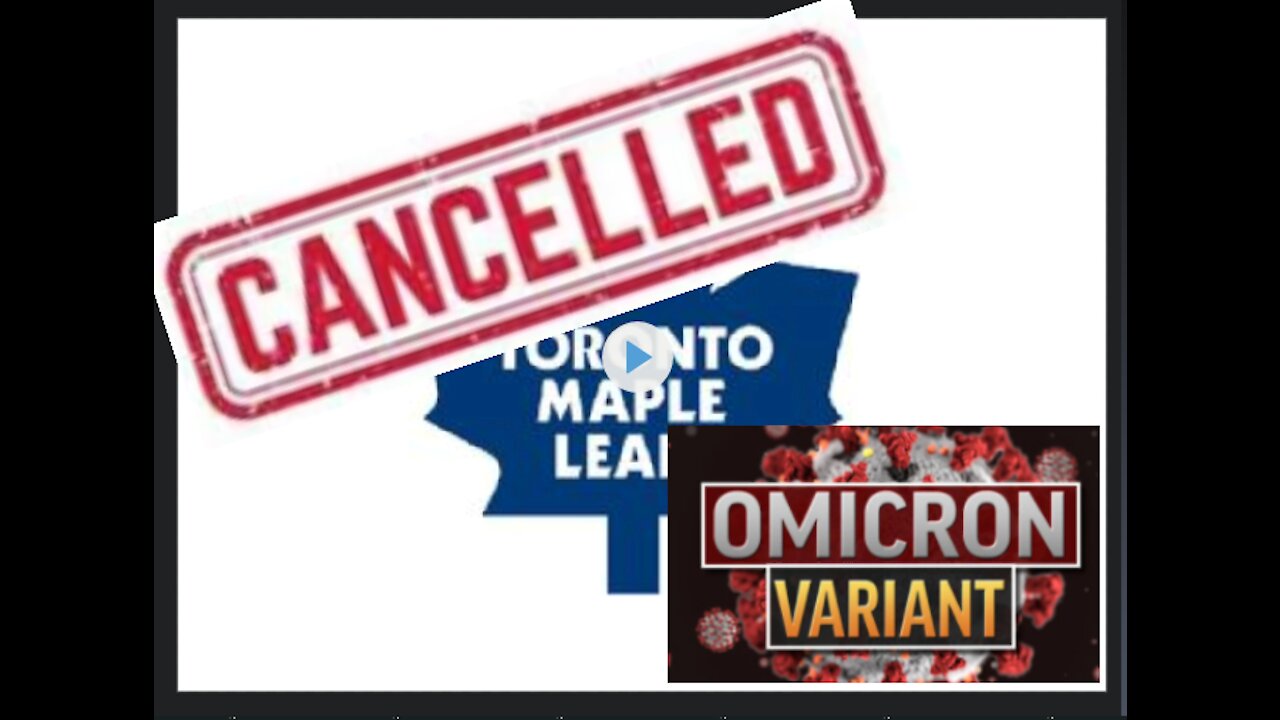 The Toronto Maple Leafs Are Doing Their Part to Ensure Canada Stays in Covid Groundhog Day Lockdown