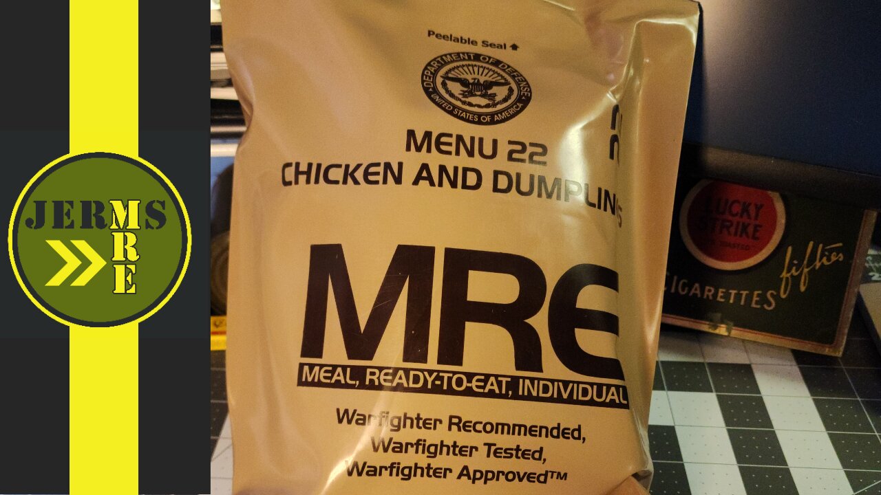 YUMMY!! 2009 US MRE Menu #22 Chicken & Dumplings