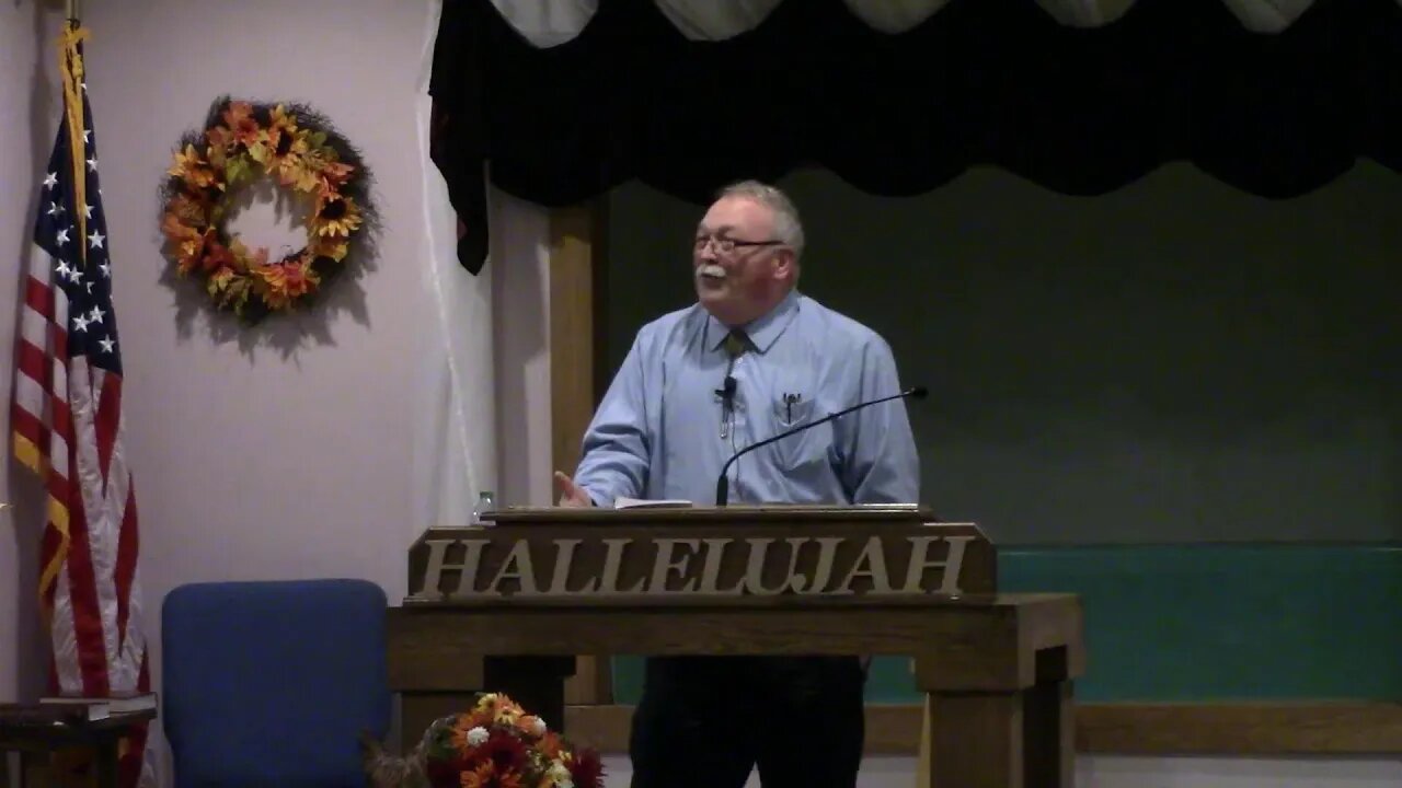 Wednesday Evening Service October 25, 2023