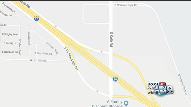 Westbound I-10 closed at Kolb due to police incident