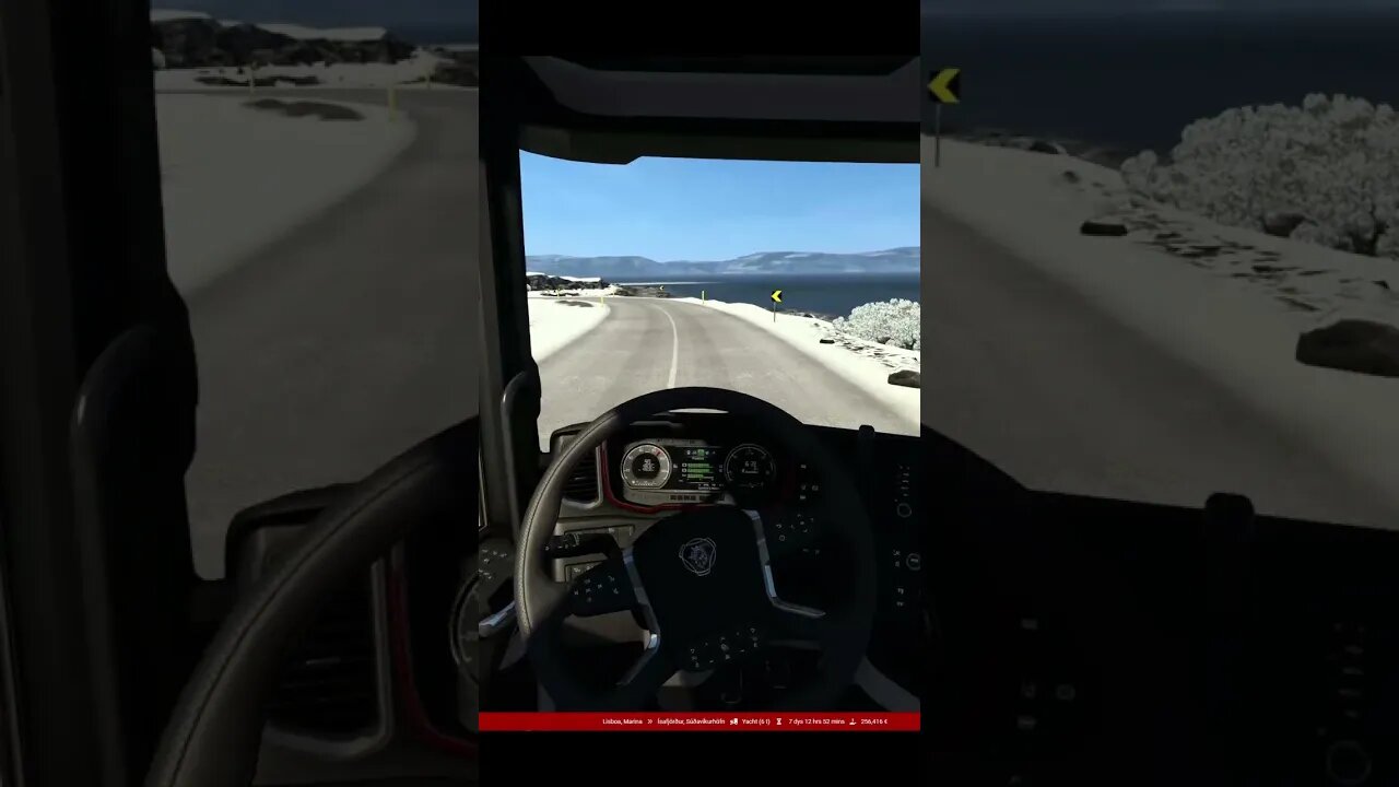 ETS2 Close Call in #eurotrucksimulator2 #shorts