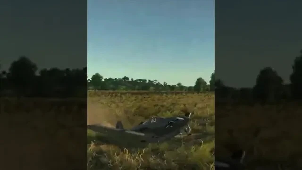 Nearly Taken Out by a Falling Plane! #shorts #warthunder