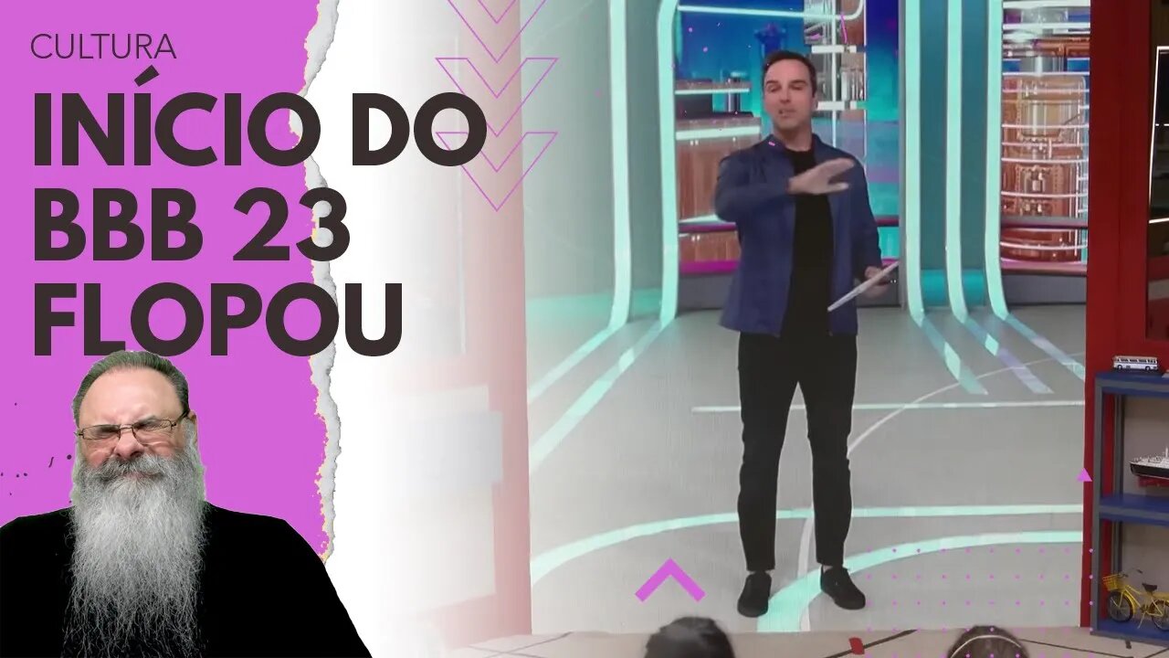 BBB 23 tem INÍCIO TRÁGICO cinco pontos ABAIXO do ANO PASSADO e PIOR que o PIOR ANO ATÉ ENTÃO