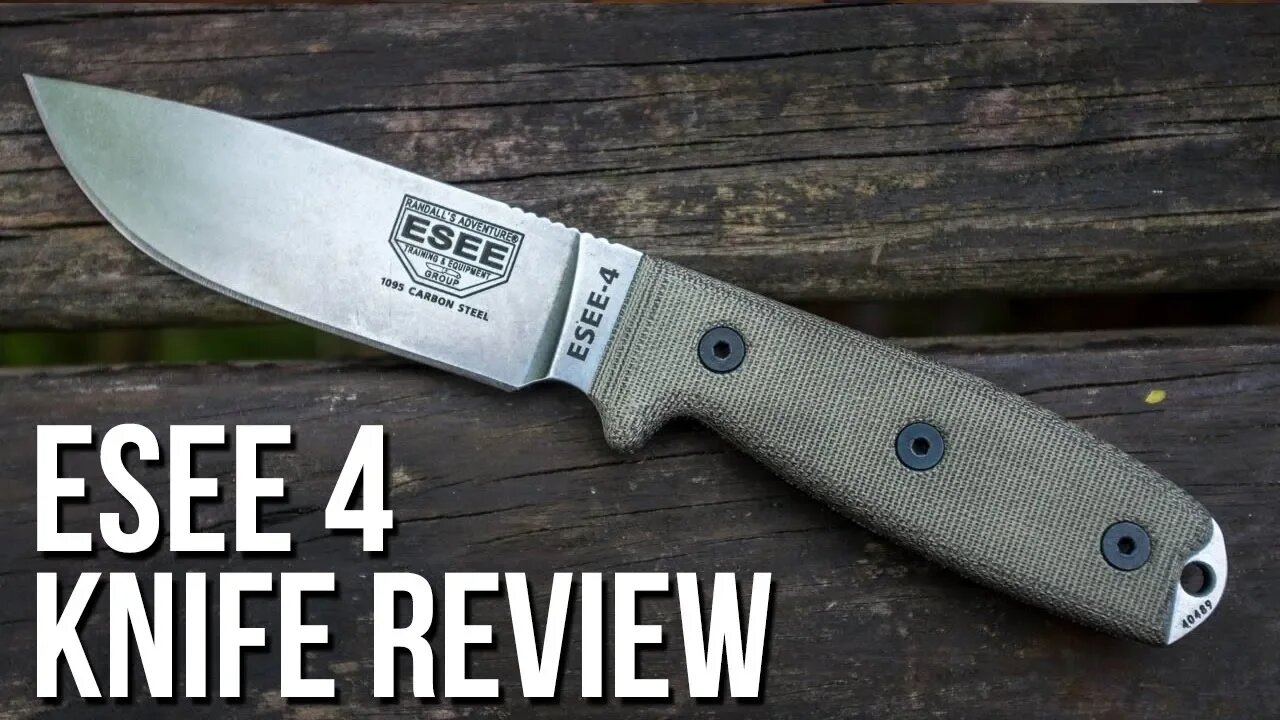 ESEE 4 Fixed Blade Knife Gear Review