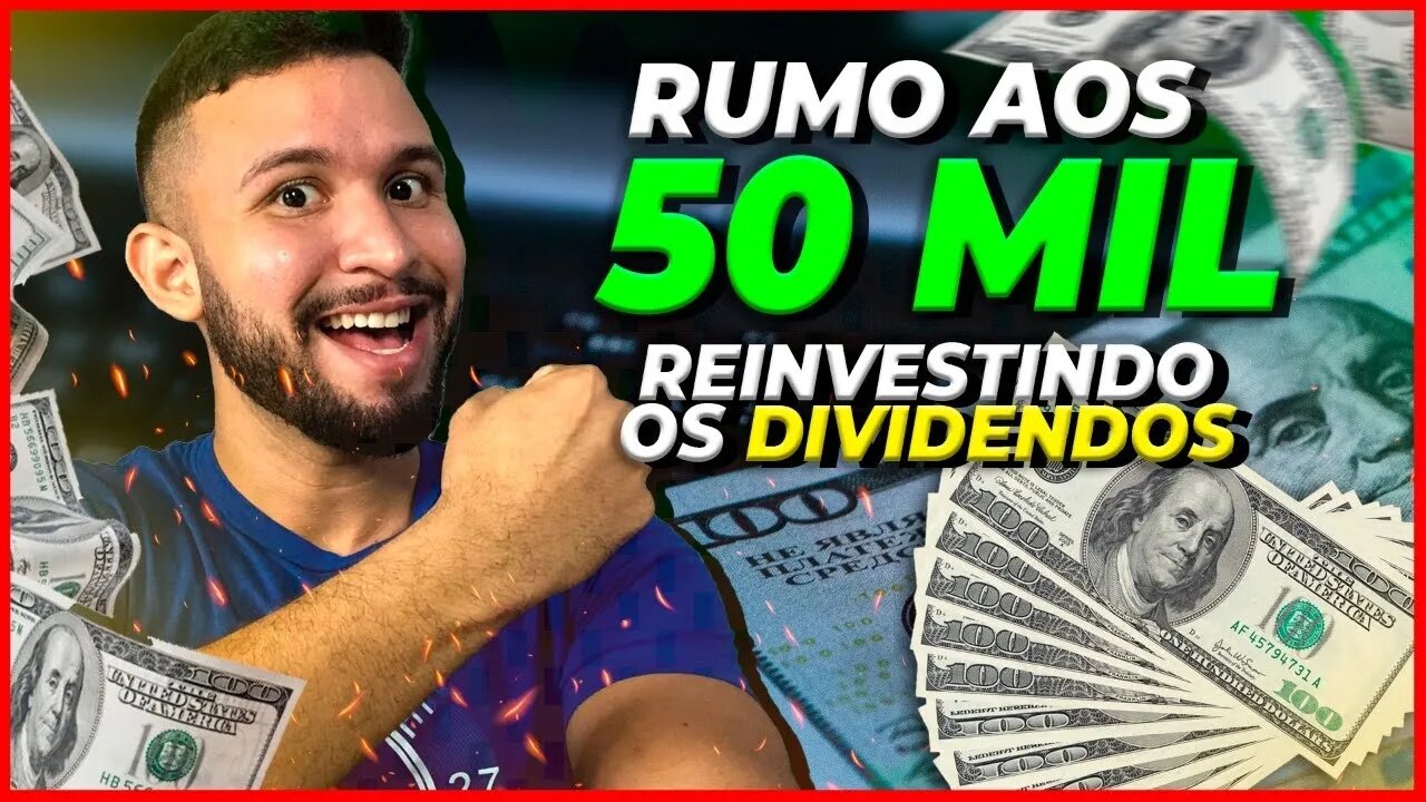 RUMO AOS R$50 MIL - Comprei mais 04 cotas de um FII pra carteira só com os dividendos do mês