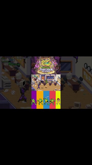 TARTARUGAS NINJAS SHORTS #3 - FASE 1