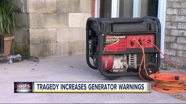 Hurricane Irma: Generator safety tips