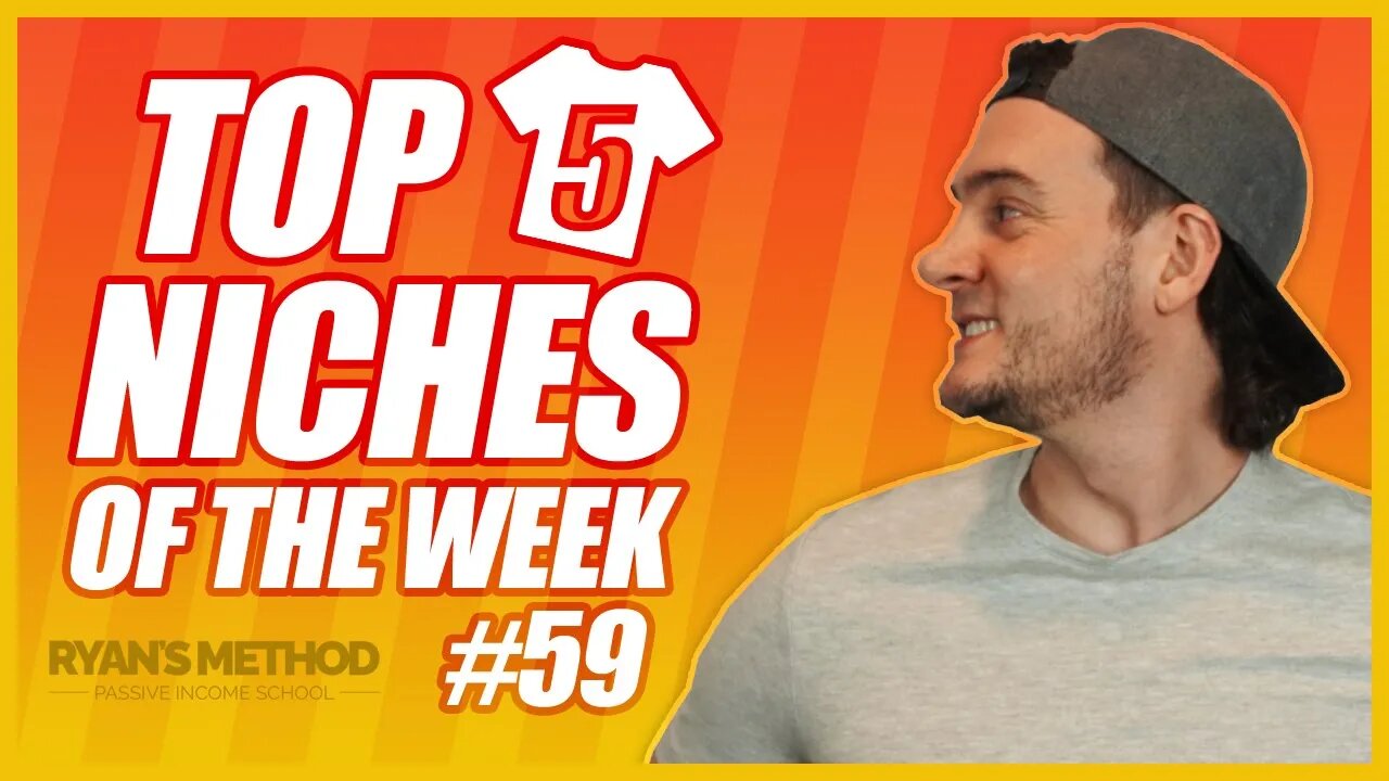 TOP 5 NICHES 🔥 Print on Demand Niche Research #59 — (6/27/2021)