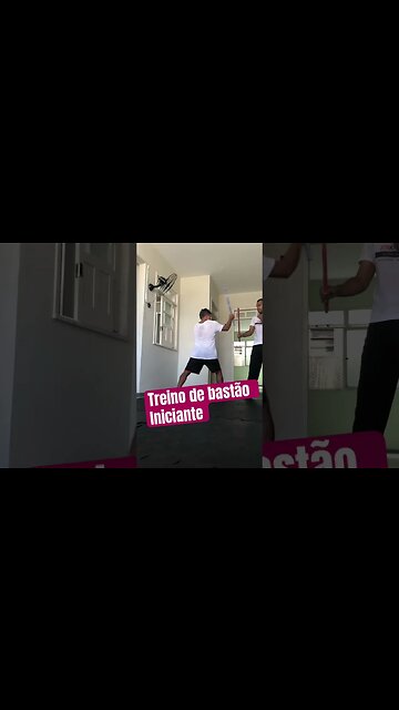 Treino de bastão iniciante #segurança #defesapessoal #kravmaga #aracaju #esporte #mma #bastão #kali