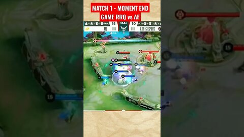 MOMENT END GAME RRQ vs AE #mobilelegend #mobilelegendsgame #mobilelegends #mlbb #ml