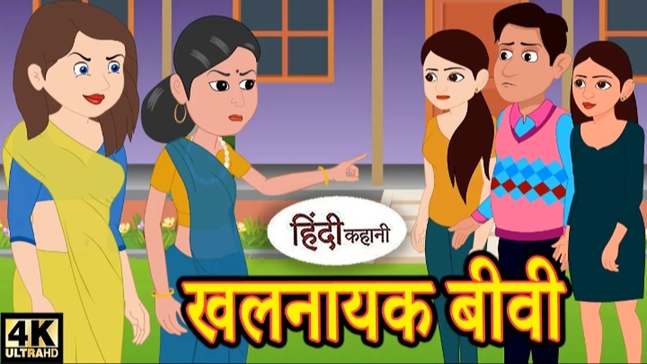 खलनायक बीवी - Hindi Story | Hindi Kahaniya | Moral Stories | Story in hindi | hindi Kahaniya | Funny