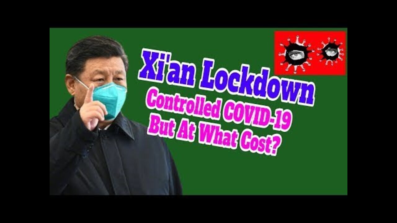 2022-01-15: Xi'an Lockdown: 13,000,000 People Stay At Home!