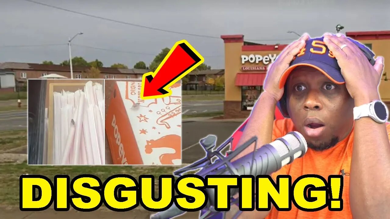 NASTY Popeyes Restaurant SHUTS DOWN after ROACHES found in food!