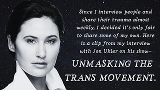 Unmasking the Trans Movement, with Jon Uhler (links to Part 1 & 2👇)