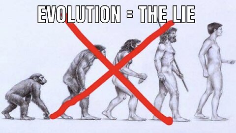 EVOLUTION = THE LIE