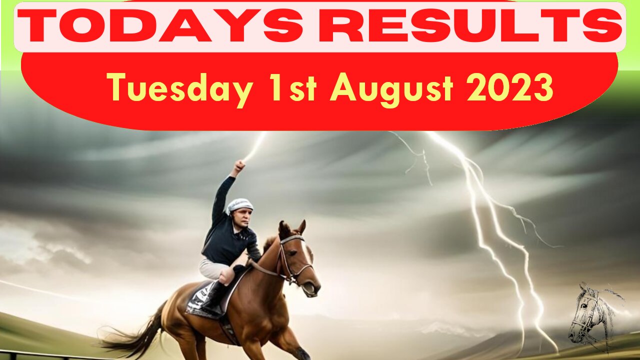 Horse Race Result: Tuesday 1st August 2023 Exciting race update! 🏁🐎Stay tuned - thrilling outcome!❤️