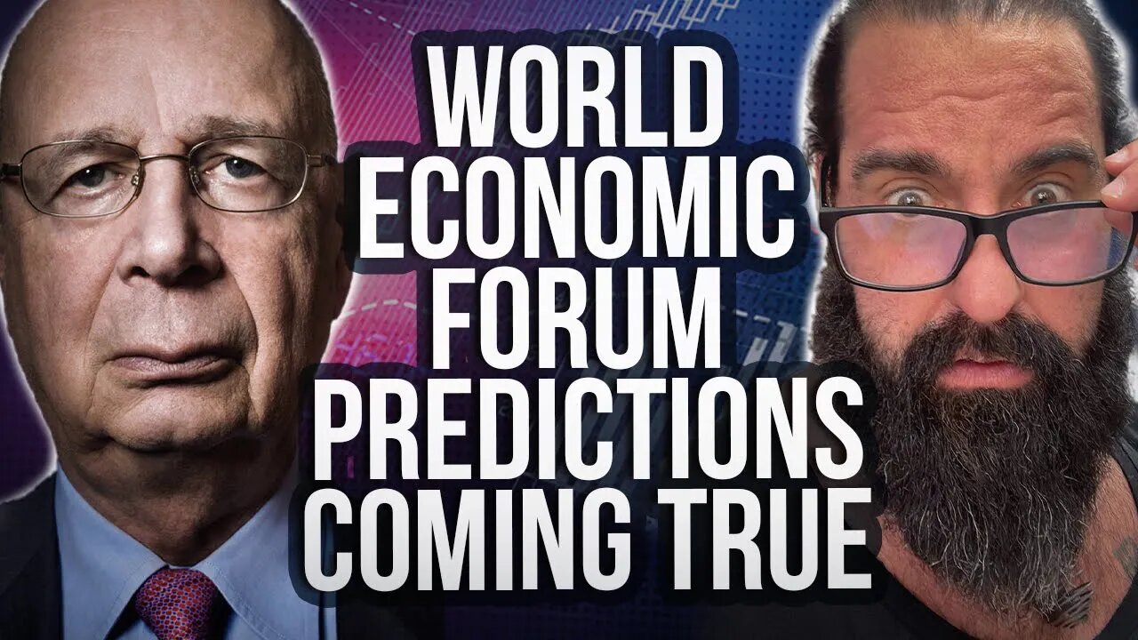 World Economic forum Predictions Coming True!!!