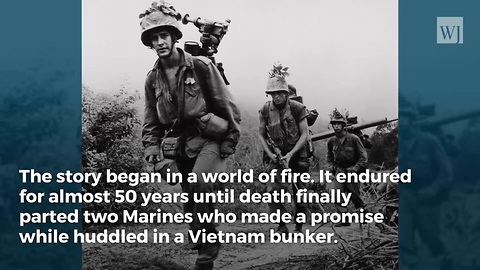 83-Yr-Old Vietnam Vet Keeps Promise He Made Marine Friend in Foxhole Nearly 50 Yrs Ago